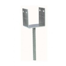 PIED DE POTEAU TYPE U LARG70 PROF70 PPD70/70G